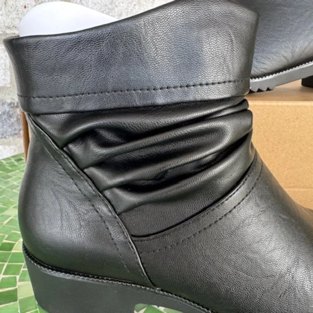 Cliffs by White Mountain Booties - Durbon BLACK/SMOOTH 7 Wide